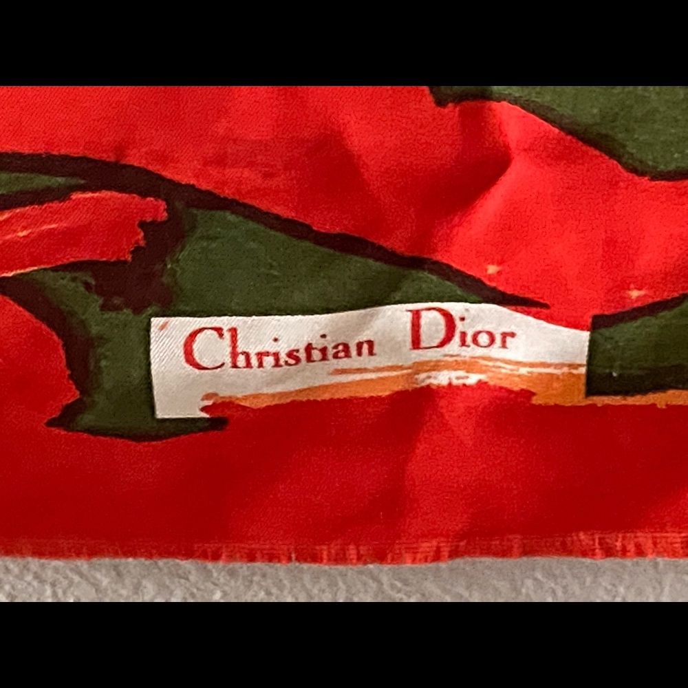 Christian Dior Vintage Scarf